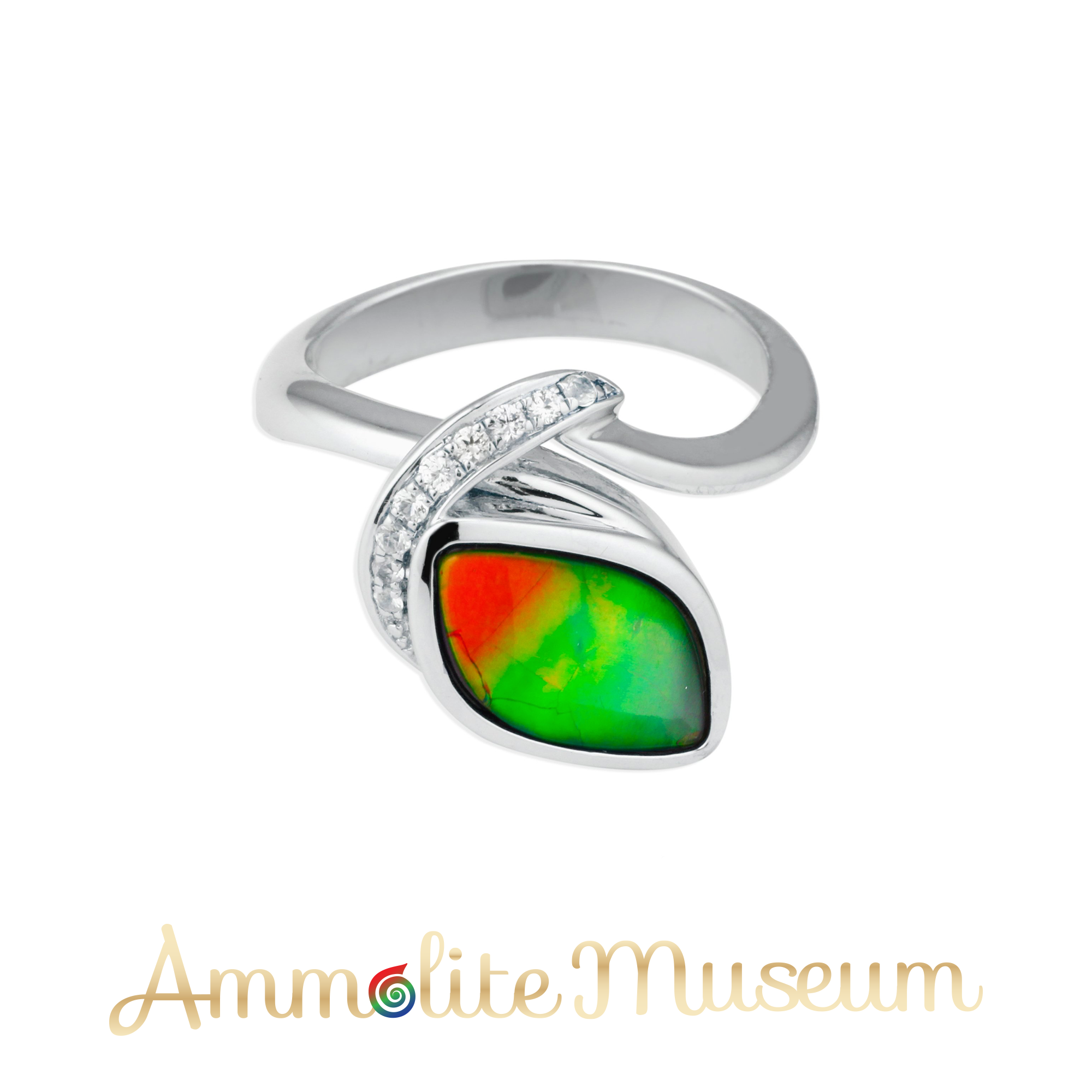 Ammolite rings 2025 for sale