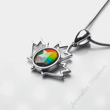将图片加载到图库查看器,Ammolite Pendant Sterling Silver CANADIANA Pendant