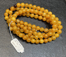 Load image into Gallery viewer, 108 beads Butter Amber Bracelet
