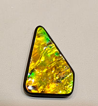 将图片加载到图库查看器，golden Freeform Ammolite
