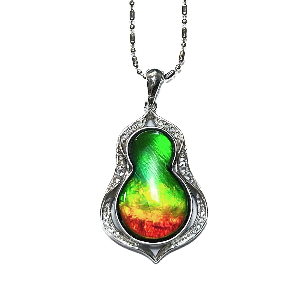 Ammolite Hulu Pendant