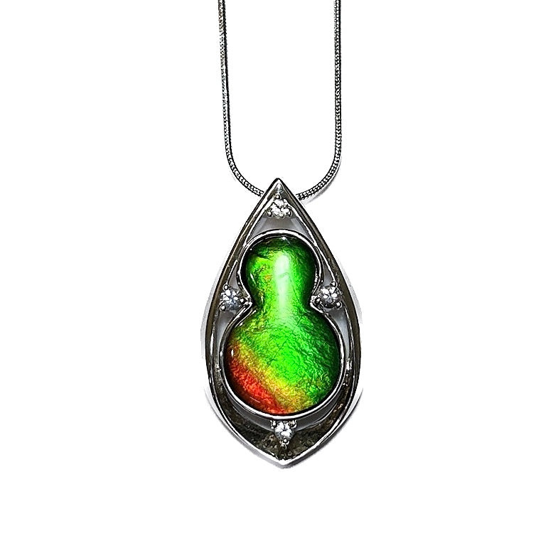 Ammolite Hulu Pendant