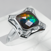 Load image into Gallery viewer, Sterling Silver Princess Ammolite Ring
