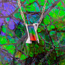 Load image into Gallery viewer, BAG X Shape 14k White Gold Pendant
