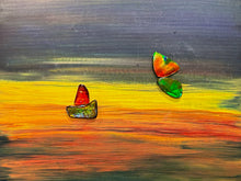 Load image into Gallery viewer, Ammolite Art Painting
